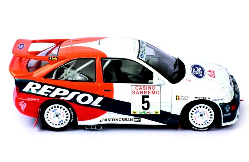 FORD Escort RS Cosworth Repsol #5 B.Thiry - S.Prevot Rally Sanremo 1996