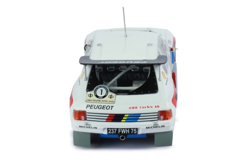 PEUGEOT 205 T16 E2 #1 T.Salonen-S.Harjanne Rally 1000 Lakes 1986