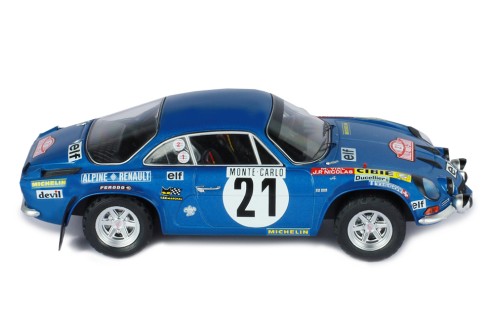 ALPINE Renault A110 #21 JP. Nicolas-M. Vial Vial Monte-Carlo Rallye 1973