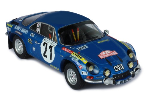 ALPINE Renault A110 #21 JP. Nicolas-M. Vial Vial Monte-Carlo Rallye 1973