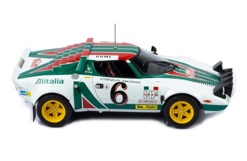 LANCIA STRATOS HF #6  B.Waldegard-H.Thorszelius Rallye Monte-Carlo 1976