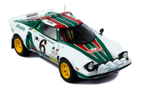 LANCIA STRATOS HF #6  B.Waldegard-H.Thorszelius Rallye Monte-Carlo 1976
