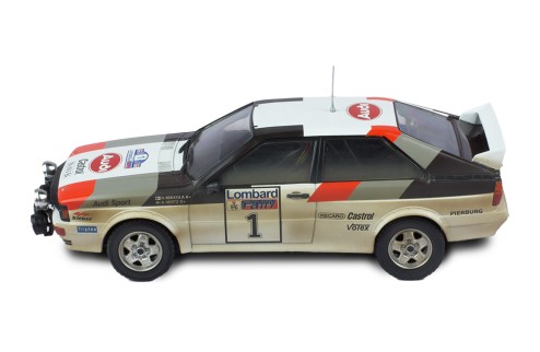 AUDI QUATTRO A1 #1 H. Mikkola - A. Hertz Winner RAC Rally 1982