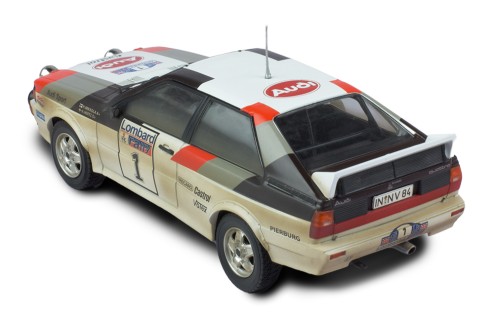 AUDI QUATTRO A1 #1 H. Mikkola - A. Hertz Winner RAC Rally 1982