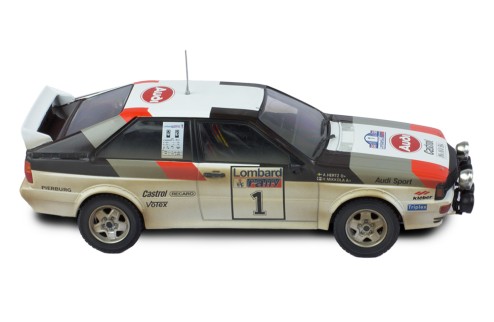 AUDI QUATTRO A1 #1 H. Mikkola - A. Hertz Winner RAC Rally 1982
