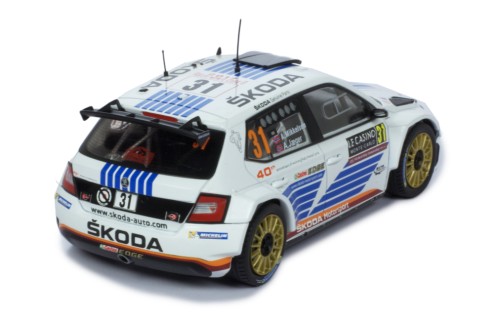 ŠKODA FABIA R5 #31 A.Mikkelsen - A.Jæger  Rallye Monte-Carlo 2017