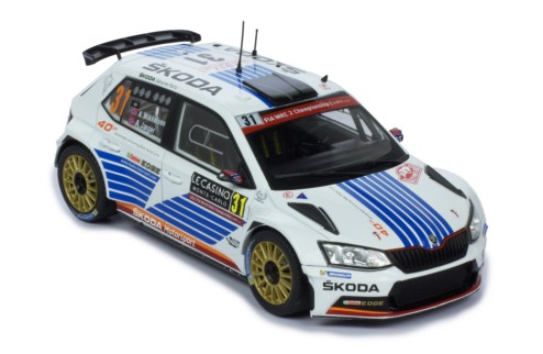 ŠKODA FABIA R5 #31 A.Mikkelsen - A.Jæger  Rallye Monte-Carlo 2017