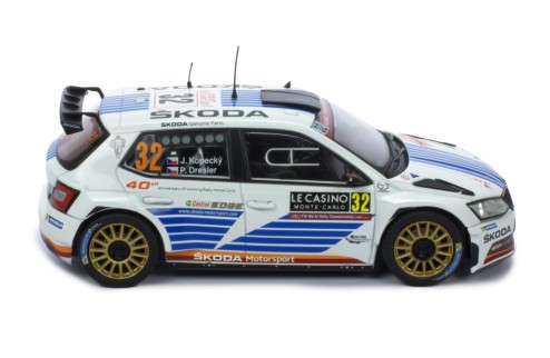 ŠKODA FABIA R5 #32 J.Kopecky-P. Desler Rallye Monte-Carlo 2017
