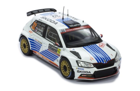 ŠKODA FABIA R5 #32 J.Kopecky-P. Desler Rallye Monte-Carlo 2017