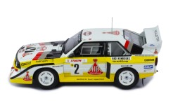 AUDI Sport Quattro S1 #2 W.Röhrl - C.Geistdörfer Rallye Monte-Carlo 1986