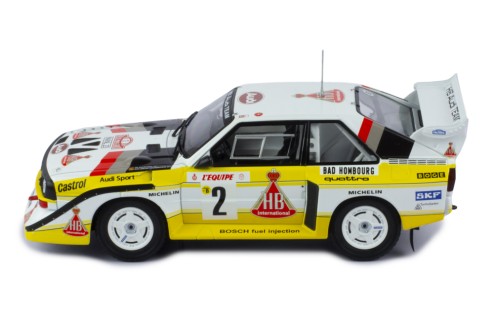 AUDI Sport Quattro S1 #2 W.Röhrl - C.Geistdörfer Rallye Monte-Carlo 1986