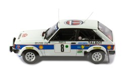 TALBOT SUNBEAM LOTUS #8 H.Toivonen - F.Gallagher Rallye Monte-Carlo 1981 