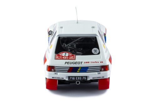 PEUGEOT 205 T16 #2 A.Vatanen - T.Harryman Rallye Monte-Carlo 1985 