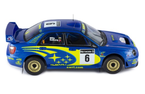SUBARU IMPREZA S7 WRC 2001 #6 P.Solberg - P.Mills Rally of Great Britain 2001