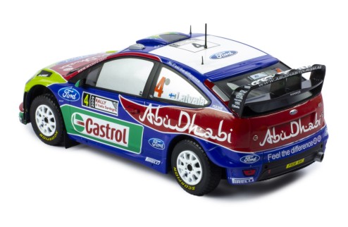 FORD FOCUS  RS WRC 2009 #4 J-M.Latvalla - M.Anttila Winner Rally Sardegna 2009