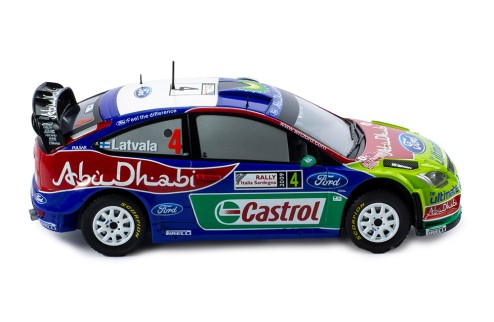 FORD FOCUS  RS WRC 2009 #4 J-M.Latvalla - M.Anttila Winner Rally Sardegna 2009