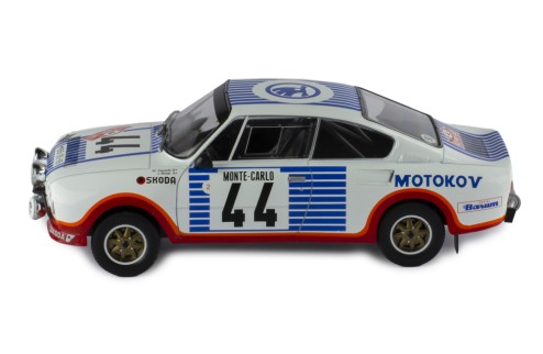 SKODA 130 RS #44 M.Zapadlo - J.Motal Rallye Monte-Carlo 1977