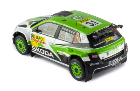 SKODA FABIA R5 #31 J.Kopecky - P.Dersler Rally Catalunya 2018