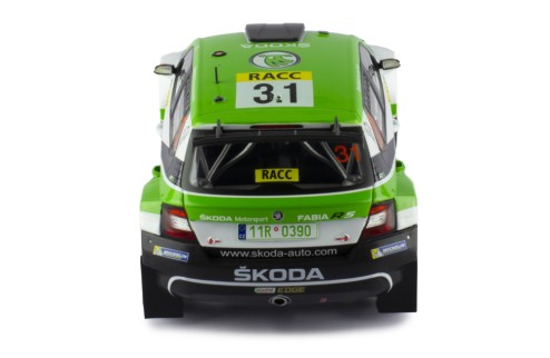 SKODA FABIA R5 #31 J.Kopecky - P.Dersler Rally Catalunya 2018