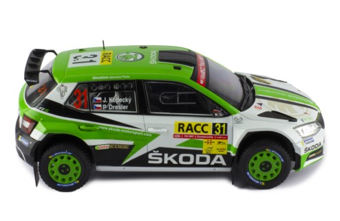 SKODA FABIA R5 #31 J.Kopecky - P.Dersler Rally Catalunya 2018