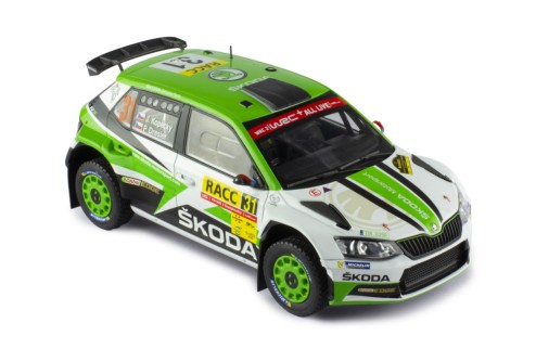 SKODA FABIA R5 #31 J.Kopecky - P.Dersler Rally Catalunya 2018