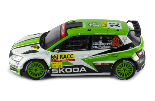 SKODA FABIA R5 #32 K.Rovanperaä - J.Halttunen Rally Catalunya 2018