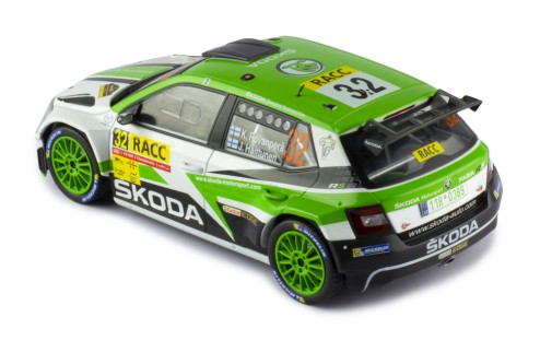 SKODA FABIA R5 #32 K.Rovanperaä - J.Halttunen Rally Catalunya 2018