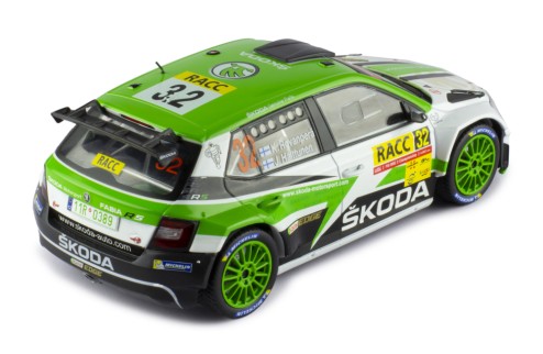 SKODA FABIA R5 #32 K.Rovanperaä - J.Halttunen Rally Catalunya 2018