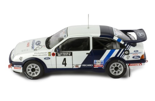 FORD SIERRA RS Cosworth #4 S.Blomquist - B.Melander  Rally 1000 Lakes 1988
