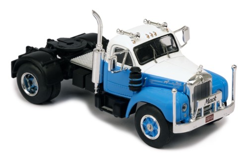 Mack B 61 1953 Blue and White