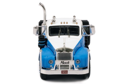 Mack B 61 1953 Blue and White