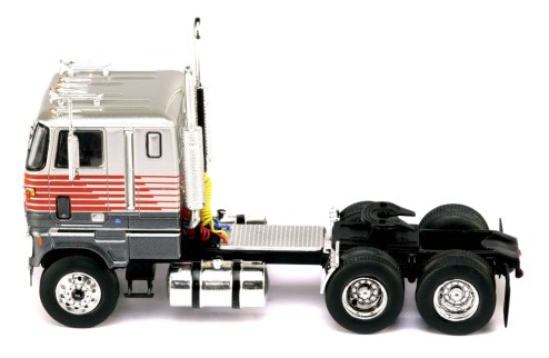 FORD CL 9000 1976 Silver and Grey with Red Stripes