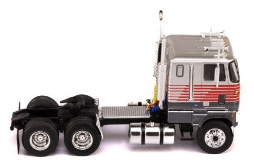 FORD CL 9000 1976 Silver and Grey with Red Stripes
