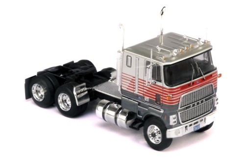 FORD CL 9000 1976 Silver and Grey with Red Stripes