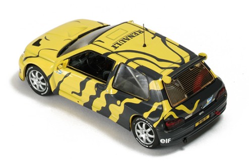 Renault Clio Maxi Test Car 1995 Yellow & Grey