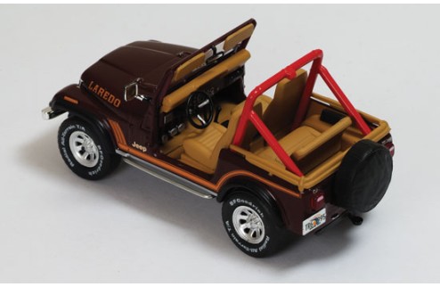 Jeep C7 Laredo 1986 Dark Brown (with Beige interiors)