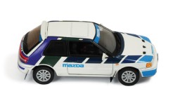 Mazda 323 GT-AE 1991 White & Blue