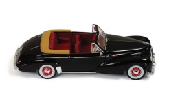 Hotchkiss Antheor Cabriolet 1953 Black (with Red interior)