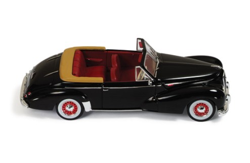 Hotchkiss Antheor Cabriolet 1953 Black (with Red interior)