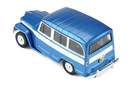 WILLYS JEEP Station Wagon - 1960 Metallic Blue and White