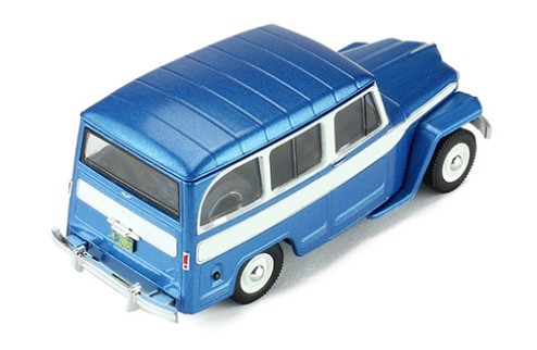 WILLYS JEEP Station Wagon - 1960 Metallic Blue and White