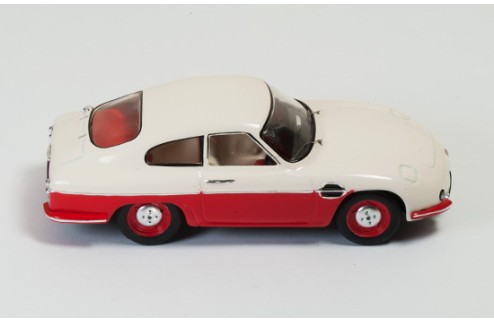 DB Panhard HBR5 1957 Beige and Red (Closed Lights)