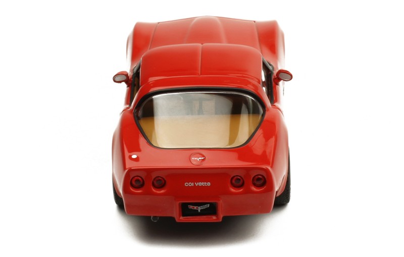1/18ミニカー　CHEVROLET CORVETTE C3 CHEVROLET Corvette C3 1980 Red