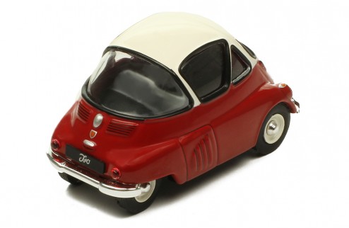 ISO ISETTA 1955 2-TONES Red and White 
