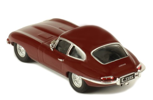 JAGUAR E-TYPE 1963 - DARK RED