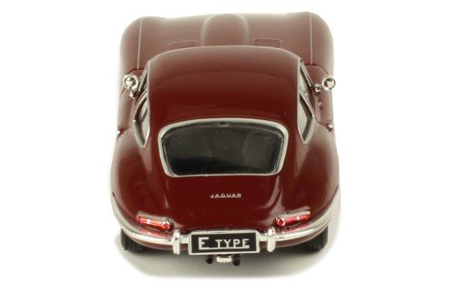 JAGUAR E-TYPE 1963 - DARK RED