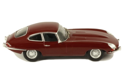 JAGUAR E-TYPE 1963 - DARK RED