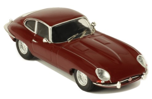 JAGUAR E-TYPE 1963 - DARK RED
