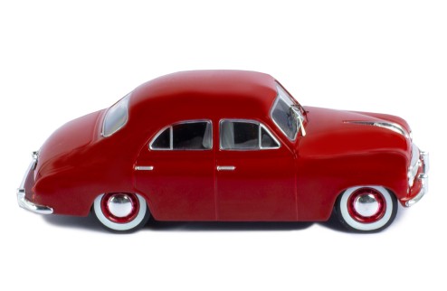 ŠKODA 1200 Sedan 1952 Vermilion