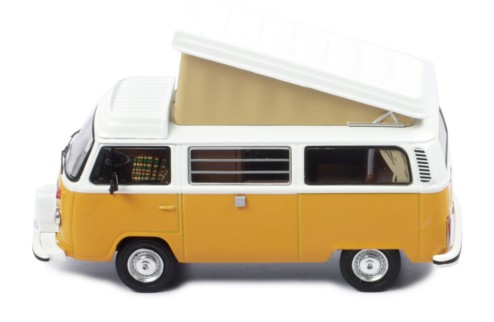VOLKSWAGEN Type (T2) Westfalia 1978 Yellow and White